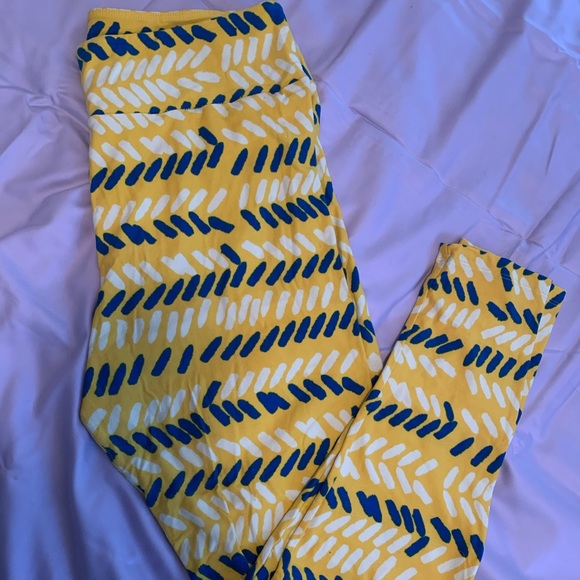 TC Lularoe Leggings Geometric Pattern - Picture 1 of 3